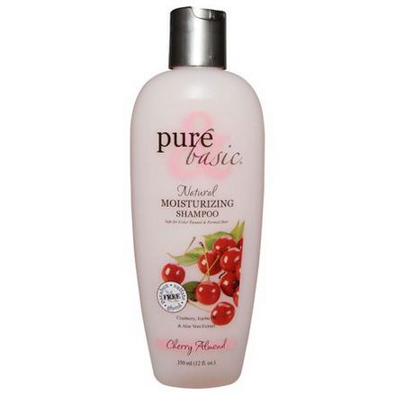 Pure&Basic, Natural Moisturizing Shampoo, Cherry Almond 350ml