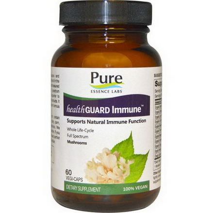 Pure Essence, Health Guard Immune, 60 Vegi-Caps