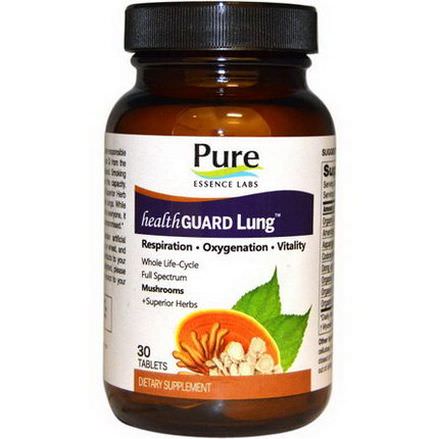 Pure Essence, Health Guard Lung, 30 Tablets