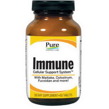 Pure Essence, Immune, Cellular Support System, 60 Tablets