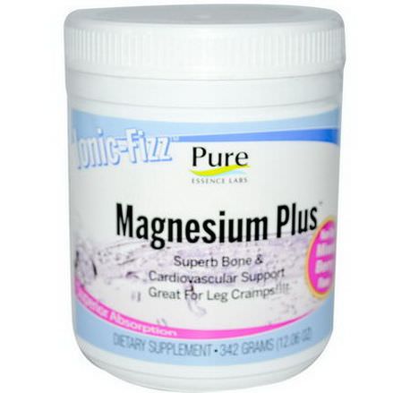 Pure Essence, Ionic-Fizz, Magnesium Plus, Mixed Berry 342g