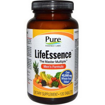 Pure Essence, LifeEssence, The Master Multiple, Men's Formula, 120 Tablets