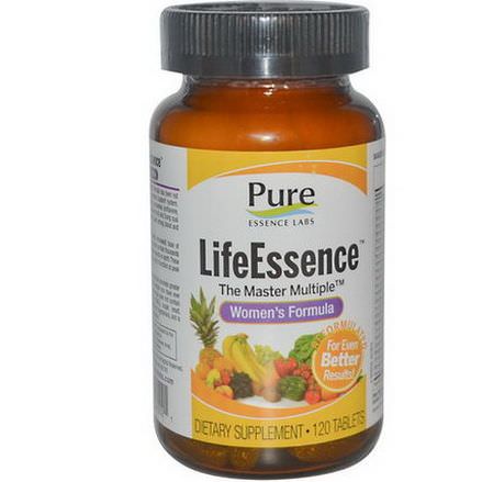 Pure Essence, LifeEssence, The Master Multiple, Women's Formula, 120 Tablets
