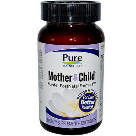 Pure Essence, Mother&Child, Master PostNatal Formula, 120 Tablets
