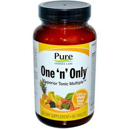 Pure Essence, One'n'Only, Superior Tonic Multiple, 90 Tablets