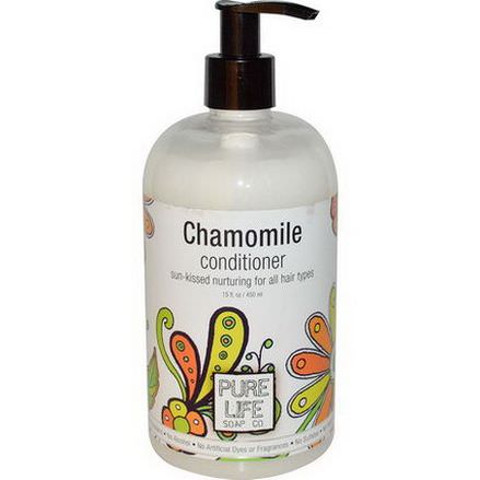 Pure Life Soap, Conditioner, Chamomile 450ml