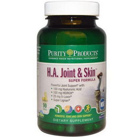 Purity Products, H.A. Joint&Skin, Super Formula, 90 Capsules