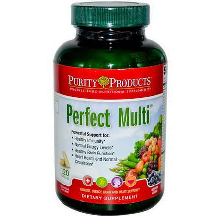 Purity Products, Perfect Multi, 120 Capsules