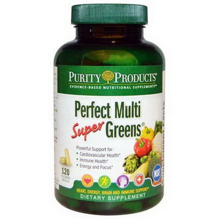 Purity Products, Perfect Multi Super Greens, 120 Veggie Caps