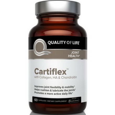 Quality of Life Labs, Cartiflex, 60 Capsules