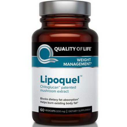 Quality of Life Labs, Lipoquel, Weight Management, 200mg, 60 Veggie Caps
