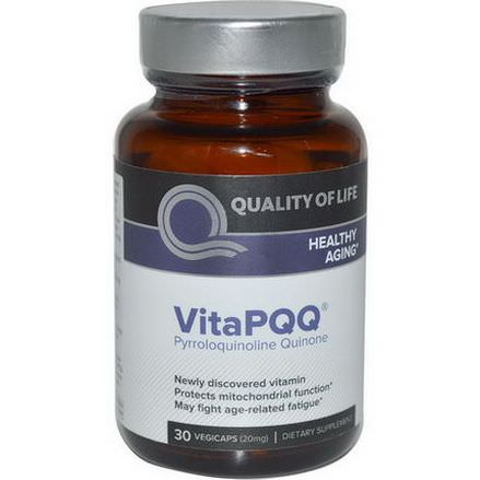 Quality of Life Labs, VitaPQQ, Healthy Aging, 30 Vegicaps