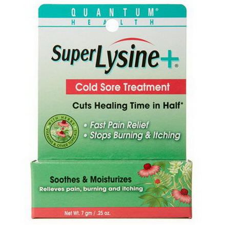 Quantum Health, Super Lysine Cold Sore Treatment 7g