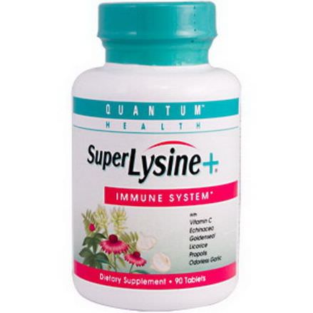 Quantum Health, Super Lysine Immune System, 90 Tablets
