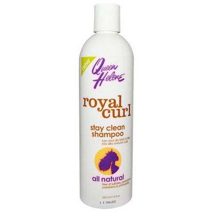 Queen Helene, Royal Curl, Stay Clean Shampoo 355ml