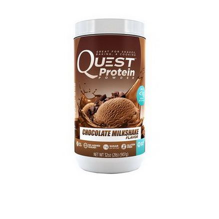 Quest Nutrition, Protein Powder, Chocolate Milkshake Flavor 907g