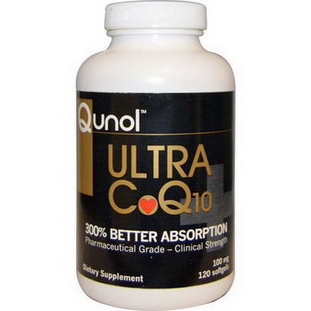 Qunol, Ultra CoQ10, 100mg, 120 Softgels