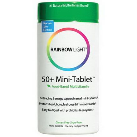 Rainbow Light, 50+ Mini-Tablet, 180 Mini-Tablets