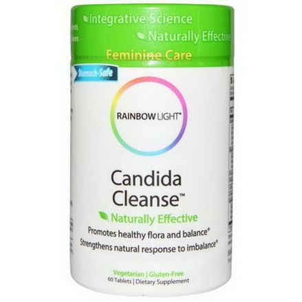 Rainbow Light, Candida Cleanse, 60 Tablets