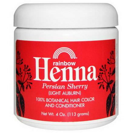 Rainbow Research, Henna, 100% Botanical Hair Color and Conditioner Light Auburn 113g