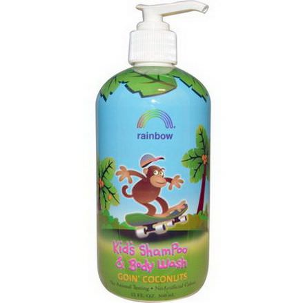 Rainbow Research, Kid's Shampoo and Body Wash, Goin'Coconuts 360ml