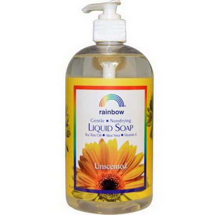 Rainbow Research, Liquid Soap, Unscented 480ml