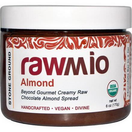 Rawmio, Beyond Gourmet Creamy Raw, Chocolate Almond Spread 170g