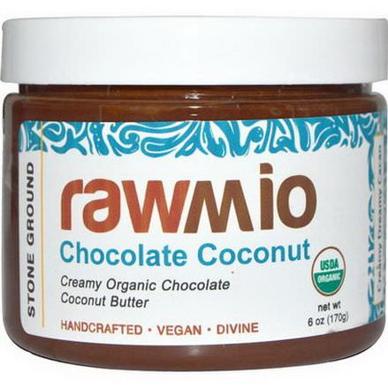 Rawmio, Creamy Organic Chocolate Coconut Butter 170g