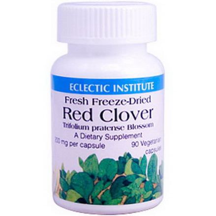 Eclectic Institute, Red Clover, 200mg, 90 Veggie Caps