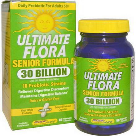 Renew Life, Ultimate Flora, Senior Formula, 60 Veggie Caps