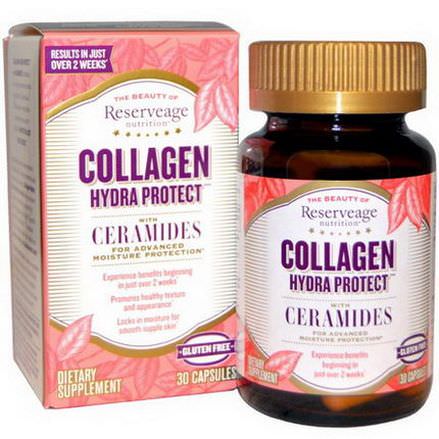 ReserveAge Nutrition, Collagen Hydra Protect with Ceramides, 30 Capsules