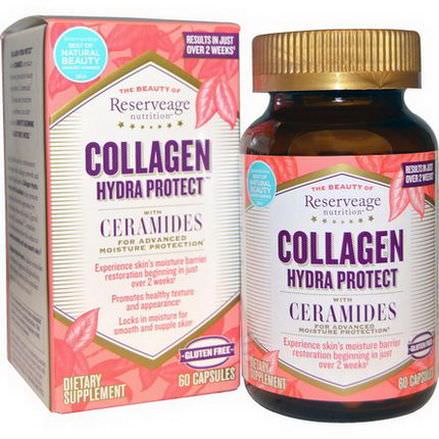 ReserveAge Nutrition, Collagen Hydra Protect, with Ceramides, 60 Capsules