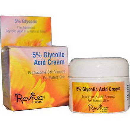 Reviva Labs, 5% Glycolic Acid Cream 42g