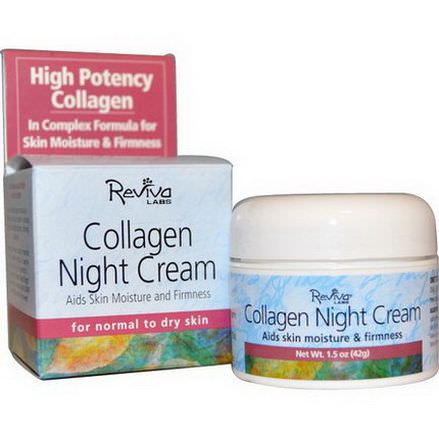 Reviva Labs, Collagen Night Cream 42g