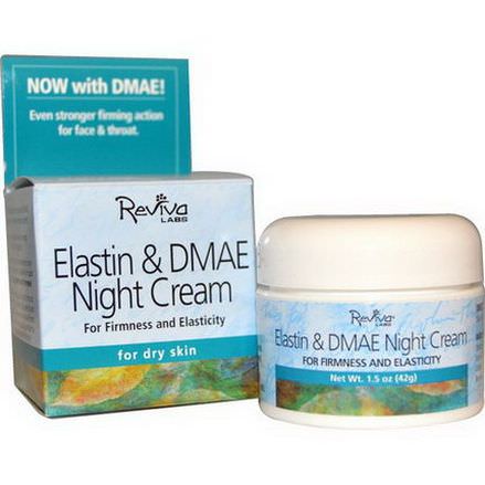 Reviva Labs, Elastin&DMAE Night Cream 42g