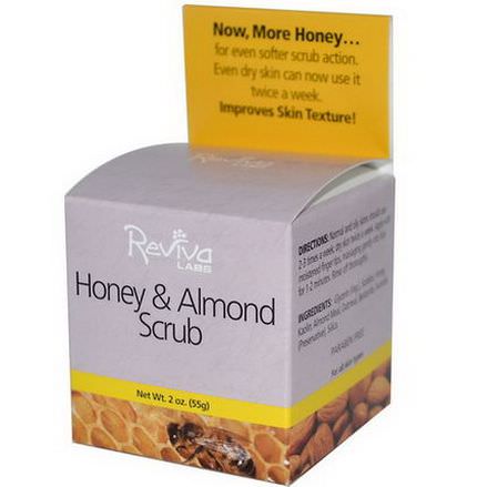 Reviva Labs, Honey&Almond Scrub 55g