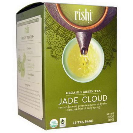 Rishi Tea, Organic Green Tea, Jade Cloud 45g