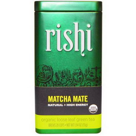 Rishi Tea, Organic Loose Leaf Green Tea, Matcha Mate 55g