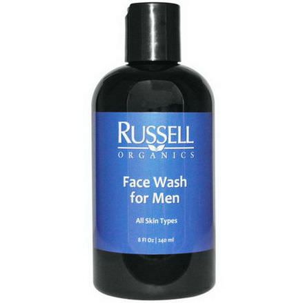 Russell Organics, Face Wash for Men 240ml