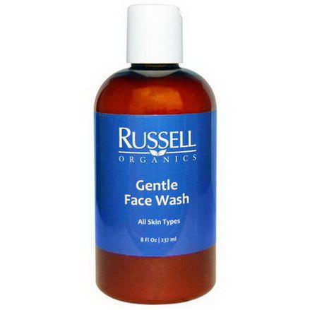 Russell Organics, Gentle Face Wash 237ml
