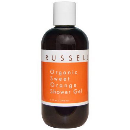 Russell Organics, Organic Sweet Orange Shower Gel 240ml