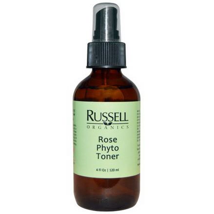 Russell Organics, Rose Phyto Toner 120ml