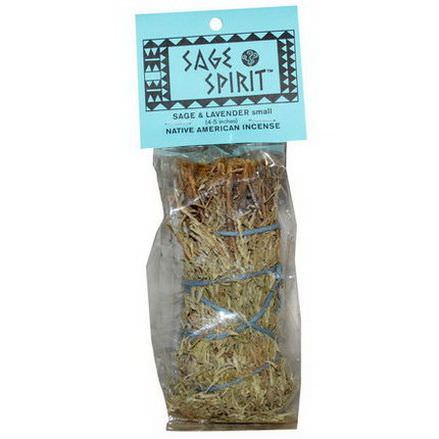 Sage Spirit, Native America Incense, Sage&Lavender, Small, 4-5 Inches