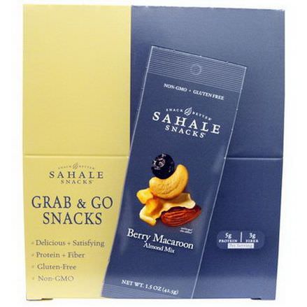 Sahale Snacks, Berry Macaroon Almond Mix, 9 Packs 42.5g Each