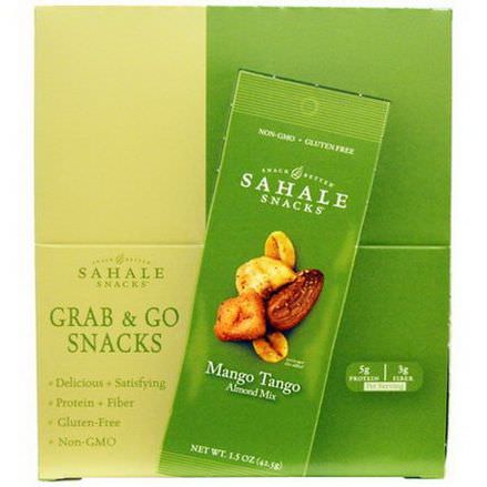 Sahale Snacks, Mango Tango Almond Mix, 9 Packs 42.5g Each