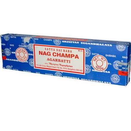 Sai Baba, Satya, Nag Champa, Agarbatti Incense Sticks, 100g