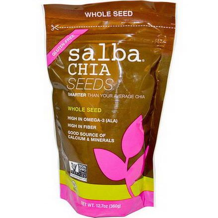 Salba Smart Natural Products, Salba Chia Seeds 360g