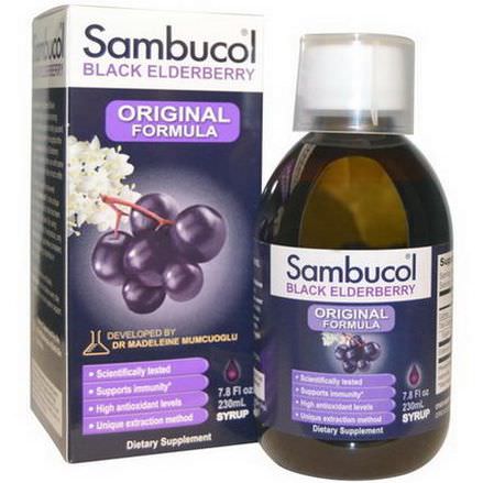 Sambucol, Black Elderberry, Original Formula 230ml