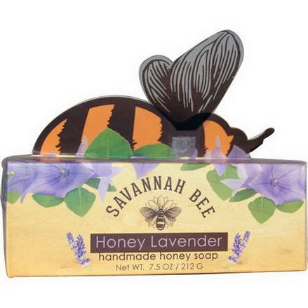 Savannah Bee Company Inc, Handmade Honey Soap, Honey Lavender 212g