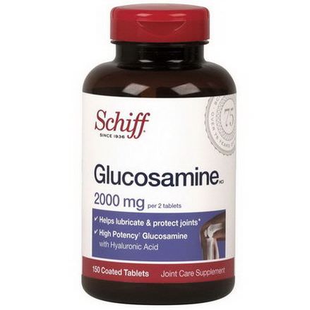 Schiff, Glucosamine, 2000mg, 150 Coated Tablets
